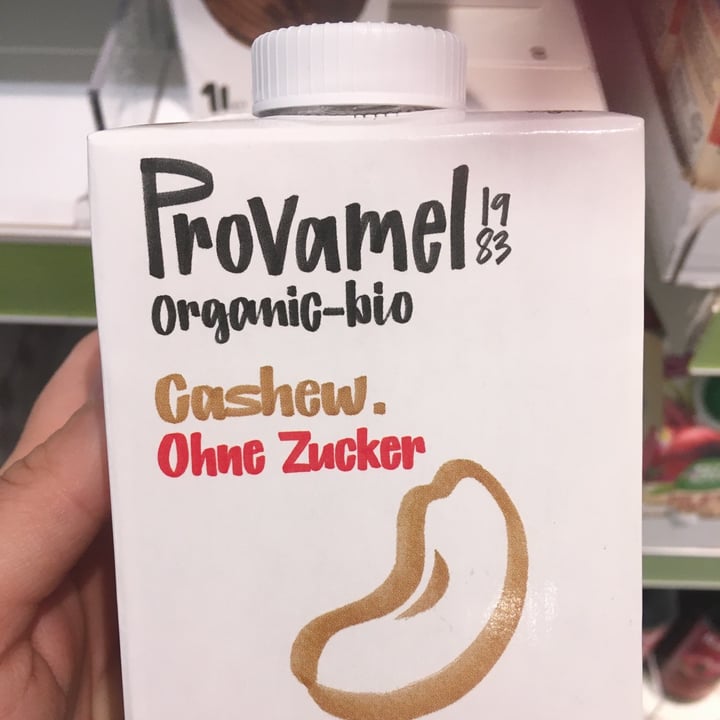 photo of Provamel Cashew drink shared by @rosengarten on  25 May 2020 - review