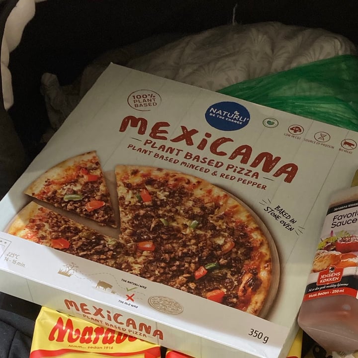 photo of Naturli' Mexicana Pizza shared by @frederikbuhrmann on  22 Dec 2020 - review