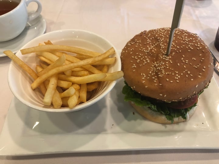 photo of Original Sin Mediterranean Restaurant O.S Burger (Beyond Burger patty) shared by @miriamy on  15 Feb 2020 - review