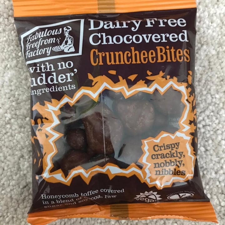 photo of Fabulous Freefrom Factory Dairy Free Chocovered Crunchee Bites shared by @stevenneoh on  09 Nov 2020 - review