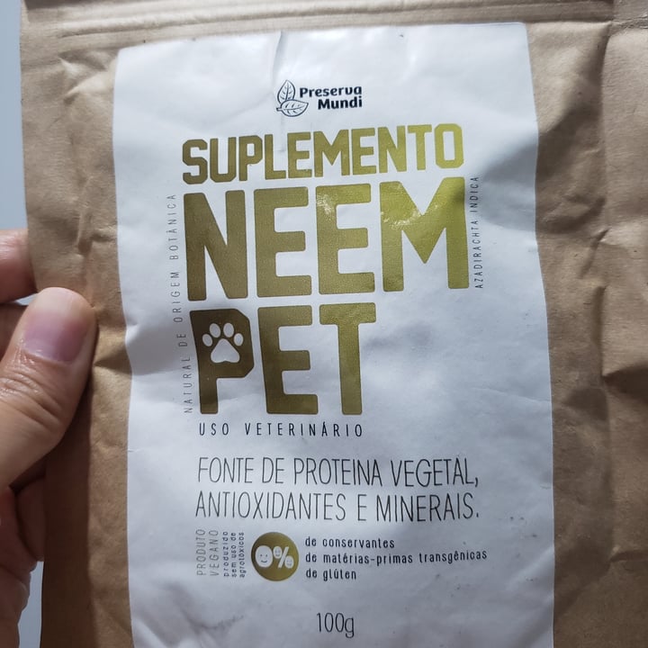 review photo of Preserva mundi Suplemento Neem Pet shared by @luceliavsantos on 06 May 2022 - review