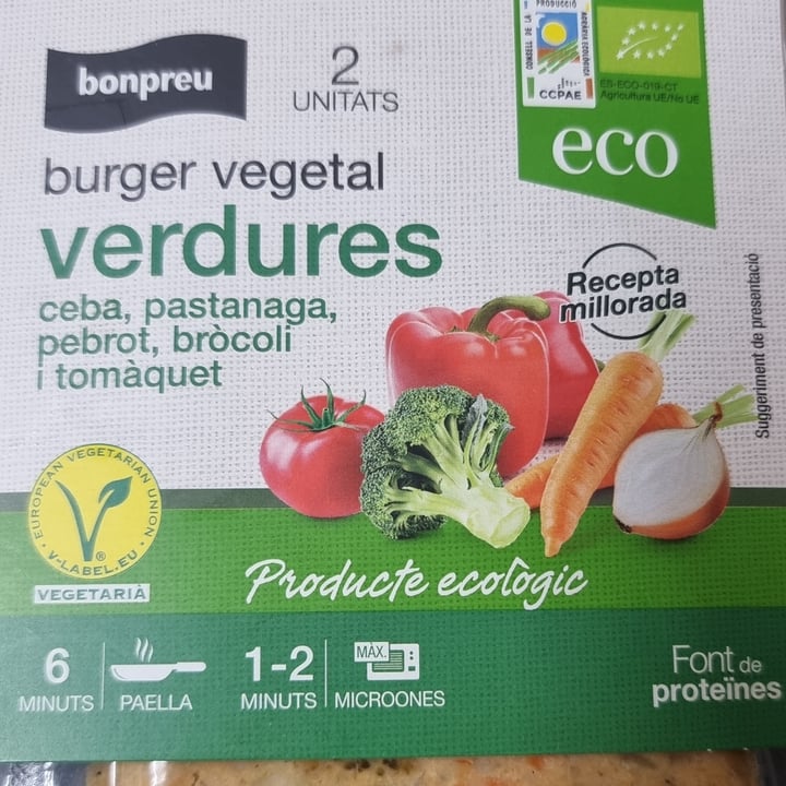 photo of Bonpreu Burger Vegetal shared by @yasminnicodemus on  24 Feb 2022 - review
