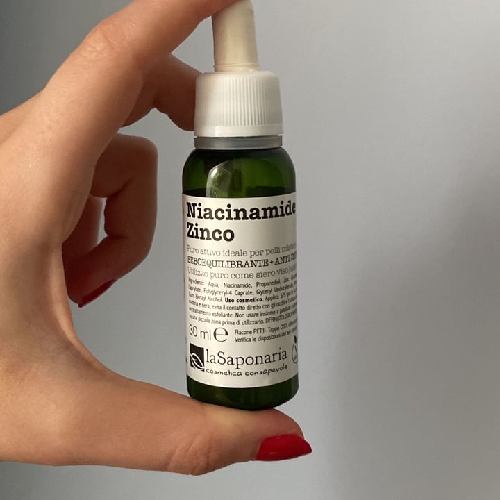 review photo of La Saponaria Niacinamide + Zinco (Attivi Puri) shared by @giorgiaclem on 31 May 2022 - review