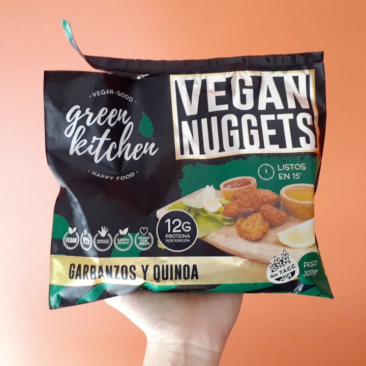 photo of Green kitchen Nuggets Veganos de Quinoa y Garbanzos shared by @lalaveg on  25 Jan 2021 - review
