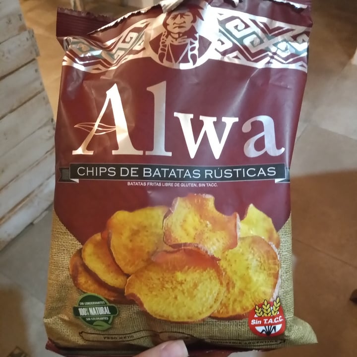 photo of Alwa Chips de batatas rústicas shared by @aldyribo on  08 Mar 2022 - review