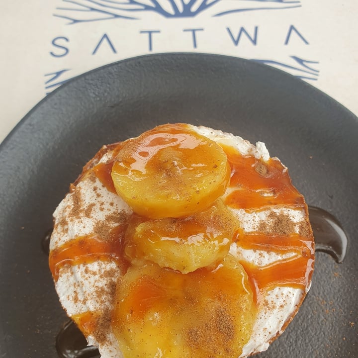 photo of SATTWA plant based • bar Banoffee com caramelo salgado shared by @lillianglory on  31 May 2022 - review