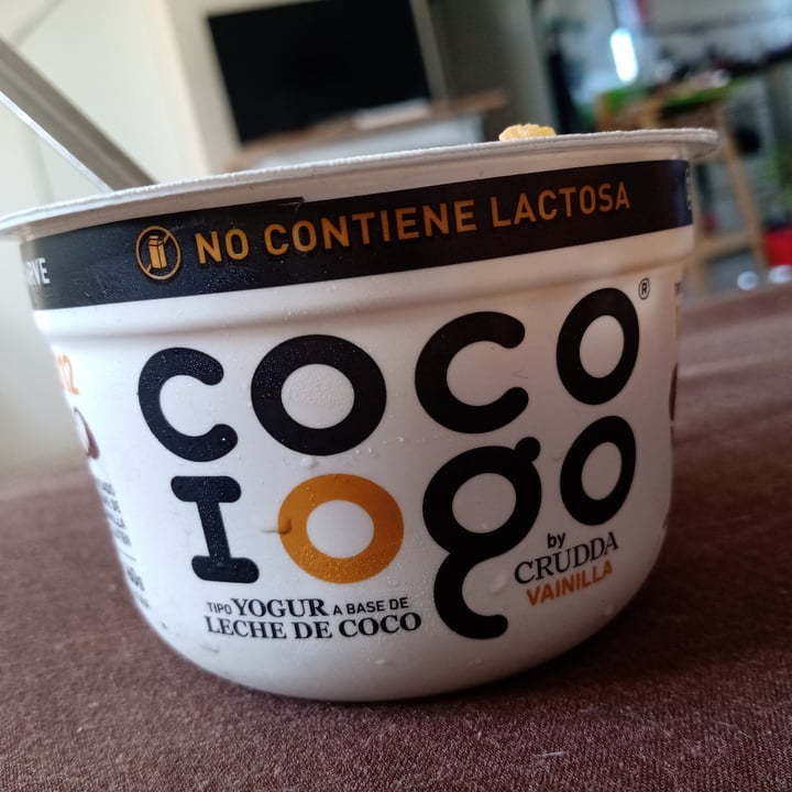 review photo of Crudda Yogur a Base de Coco sabor Vainilla shared by @milogarrido on 27 Dec 2021 - review