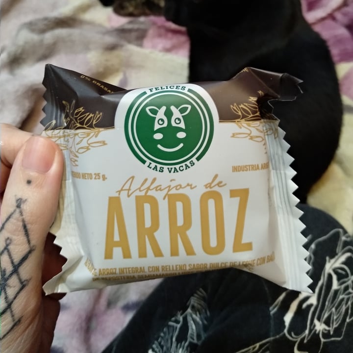 photo of Felices Las Vacas Alfajor De Arroz shared by @natalencio on  10 Nov 2020 - review