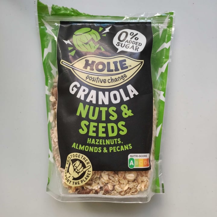 photo of Holie positive change Granola Nuts And Seeds shared by @moorishtoflourish on  28 Jun 2022 - review