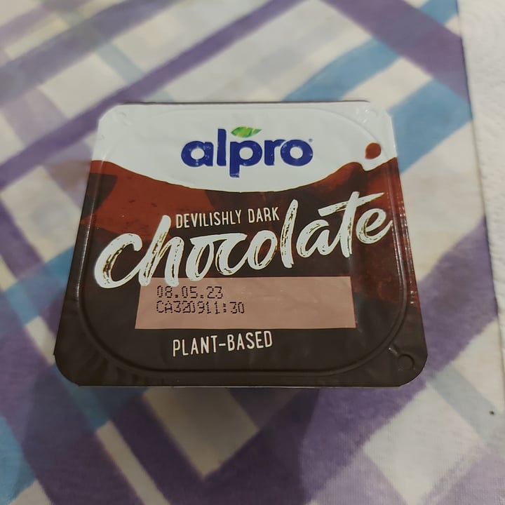photo of Alpro Devilshly Dark Chocolate Plant-Based Dessert  shared by @fasveg on  26 Nov 2022 - review