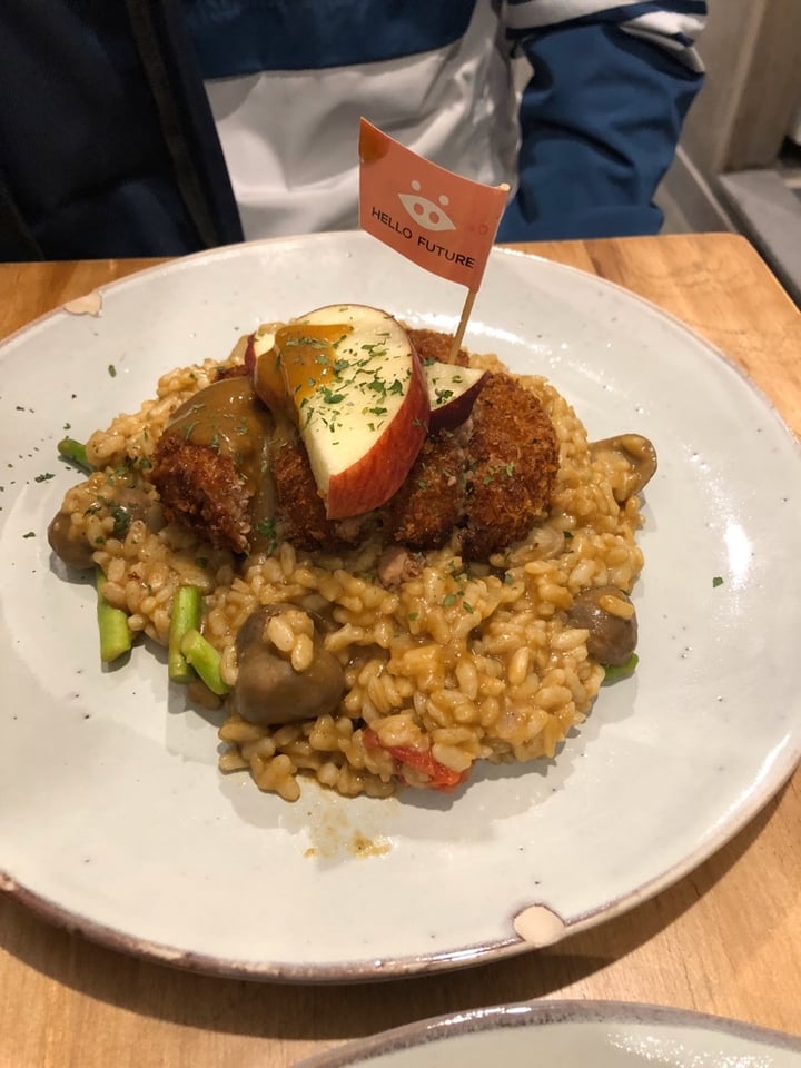 photo of YEARS Omnipork Katsu Curry Risotto shared by @vegehk on  05 Apr 2020 - review