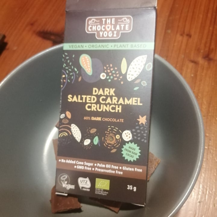 photo of The Chocolate Yogi Dark Salted Caramel Crunch shared by @nickyv on  13 Feb 2021 - review
