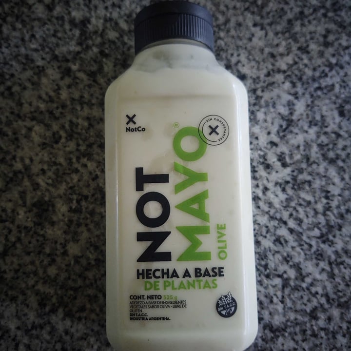 photo of NotCo Not Mayo Olive shared by @juliaspaciuk on  11 Dec 2021 - review