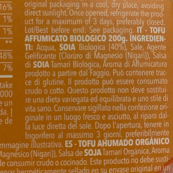 photo of Prozis Organic smoked tofu shared by @giuliabolzoni on  26 Oct 2022 - review