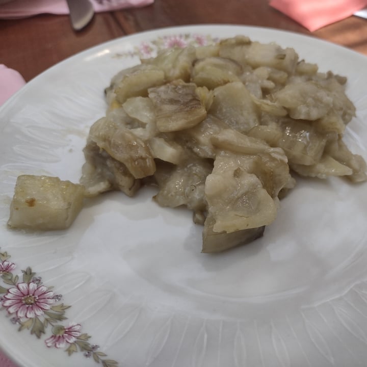 photo of La Schiscetteria Finocchi al latte vegetale e bucce di banana shared by @valeriacinollo on  29 May 2022 - review