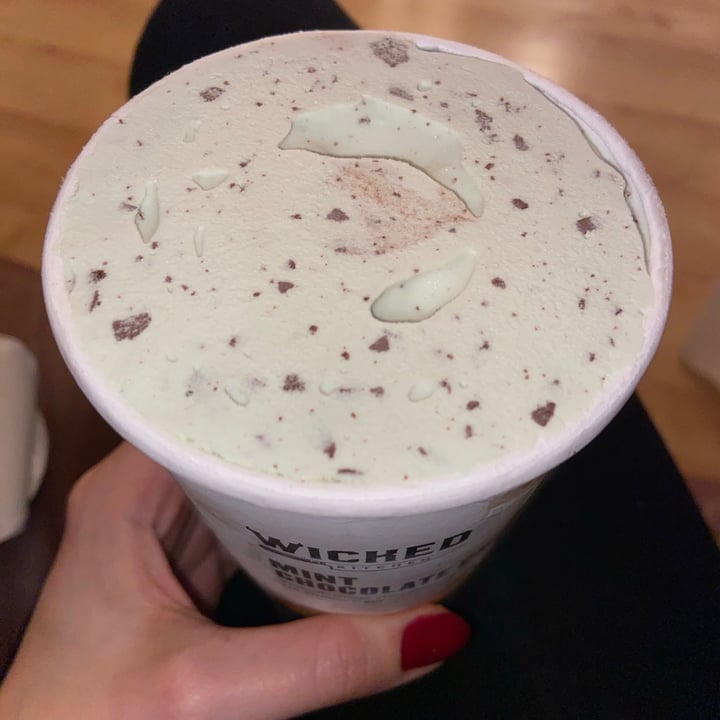 photo of Wicked Mint Chocolate Chip Ice Cream shared by @elizabethmullaney on  15 Jan 2021 - review