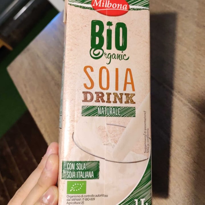 photo of Milbona Bio organic soia drink senza zuccheri aggiunti shared by @valesibi on  09 Dec 2021 - review