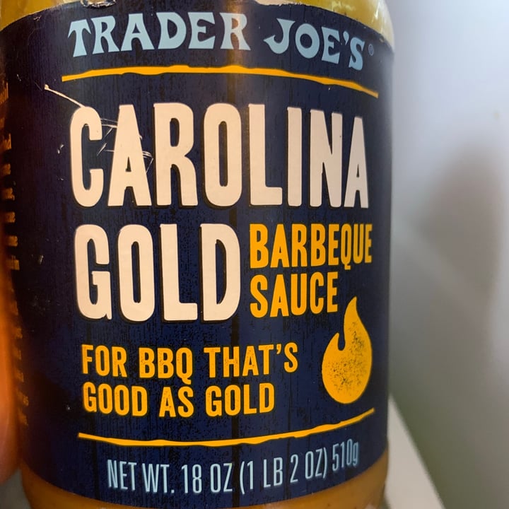 photo of Trader Joe's Carolina Gold BBQ Sauce shared by @klombard on  29 Apr 2020 - review