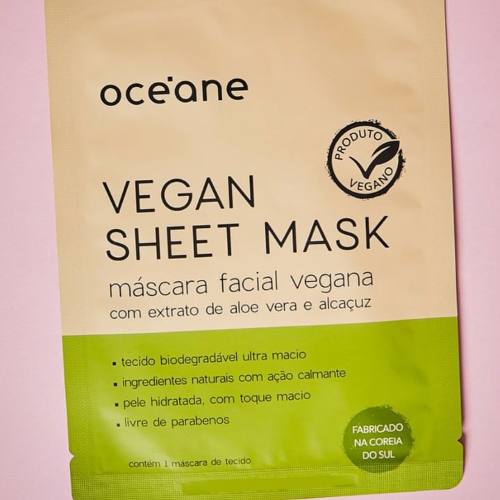 review photo of Oceane Máscara facial vegana shared by @mizenatti on 06 May 2022 - review