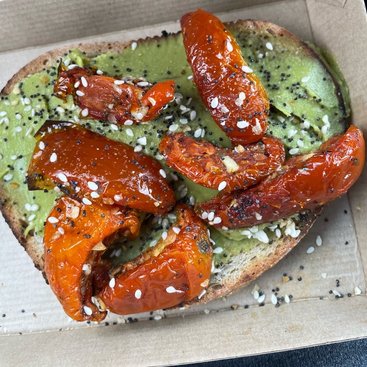 photo of Dunkin' Avocado Toast shared by @risinghope on  27 Apr 2022 - review