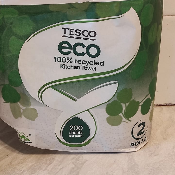 photo of Teaco Recycled kitchen towel Teaco Recycled Eco Kitchen Towel shared by @tuscanvegan on  28 Dec 2021 - review