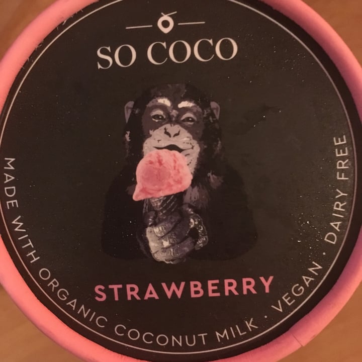 photo of so coco Strawberry Ice Cream shared by @sfhvlk on  28 Jun 2021 - review