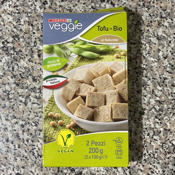 photo of Despar Veggie Tofu Al Naturale shared by @brendagalantini on  14 Sep 2022 - review