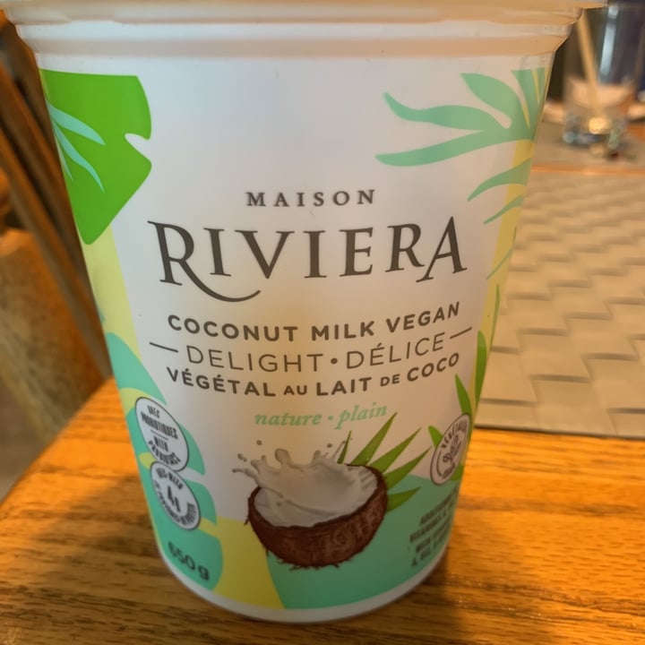 photo of Maison Riviera Coconut Based Yogurt Alternative Vanilla shared by @troyangavery1995 on  01 Jun 2021 - review