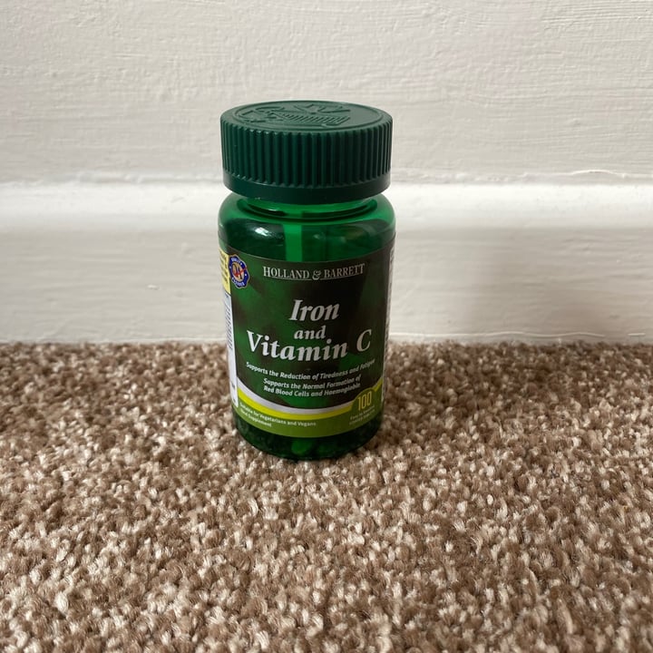 photo of Holland & Barrett Iron And Vitamin C shared by @jamesm on  05 May 2021 - review