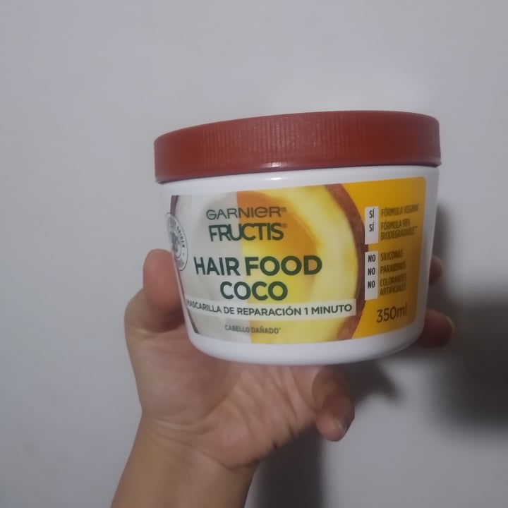 photo of Garnier Hair Food Coco shared by @veggivy on  10 Jun 2020 - review