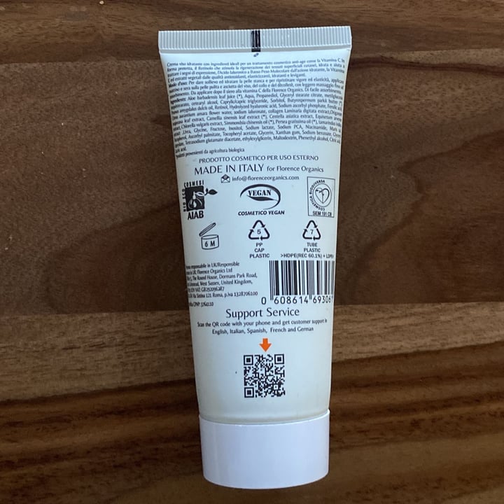 review photo of Florence Bio Cosmesi face cream organic anti aging shared by @sybils1 on 18 Oct 2022 - review