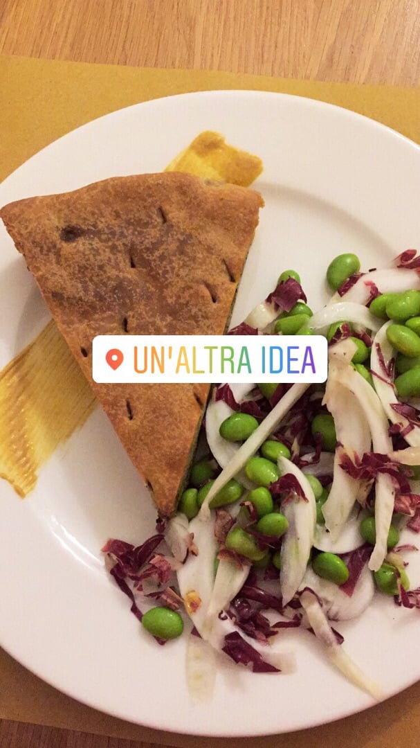 photo of Un'Altra Idea Vegan Quiche shared by @paulalilli on  01 Feb 2020 - review