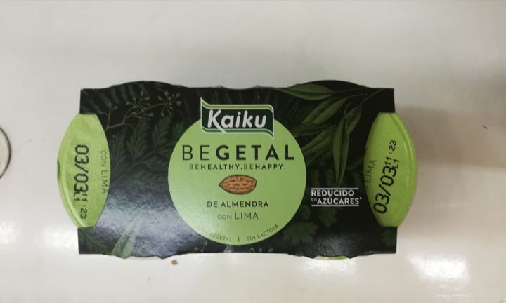 photo of Kaiku Begetal yogurt con lima shared by @yolivegan on  21 Feb 2020 - review