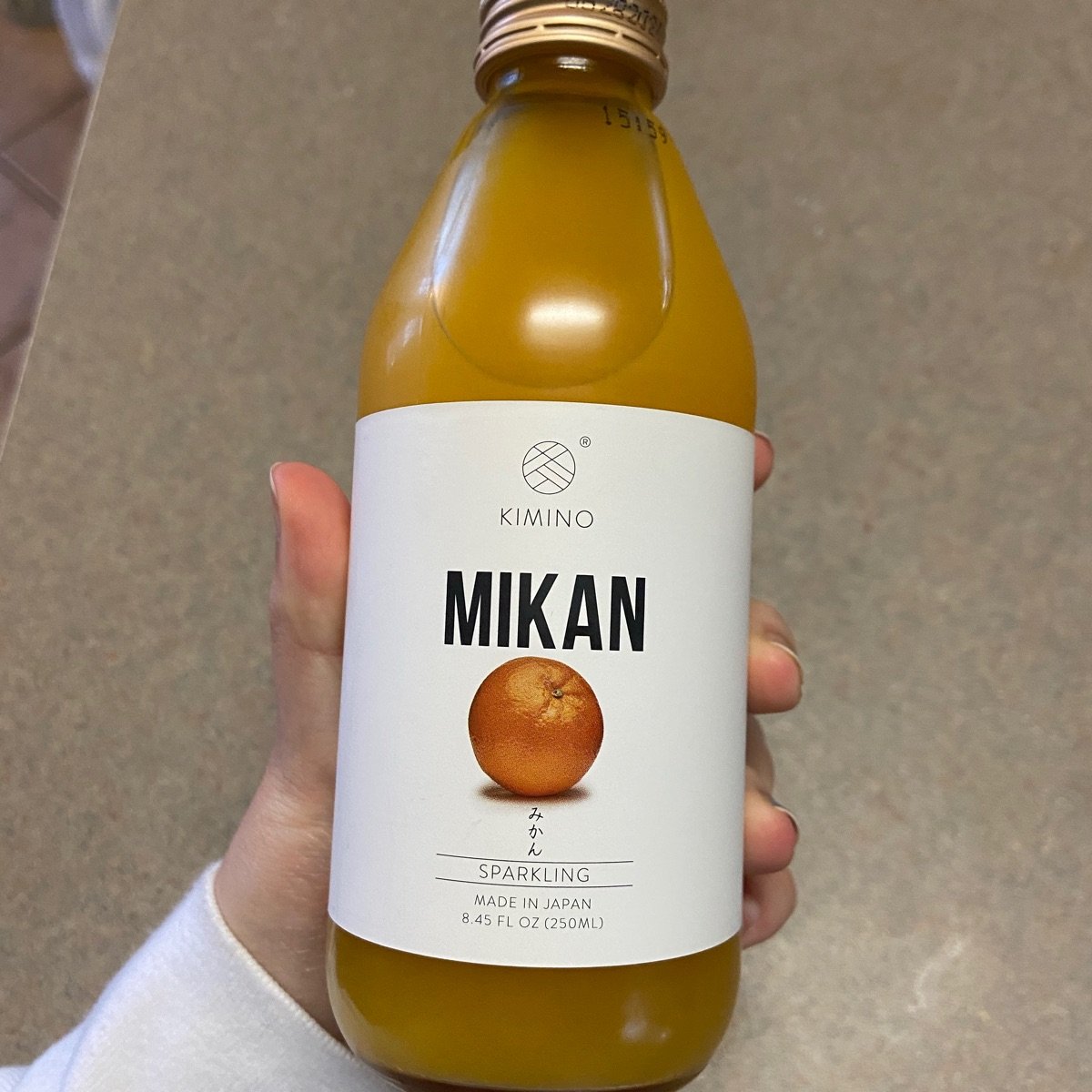 Kimino Mikan Sparkling Juice Reviews abillion