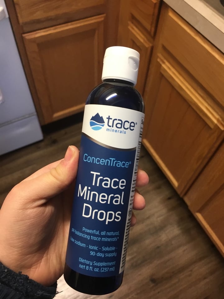 photo of Trace Minerals ConcenTrace Mineral Drops shared by @lisseatsplants on  12 Dec 2019 - review