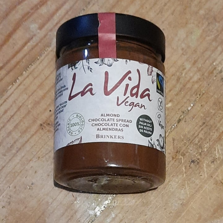review photo of La Vida Vegan Almond Chocolate Spread | Crema De Chocolate Con Almendras shared by @patataa on 19 Mar 2021 - review