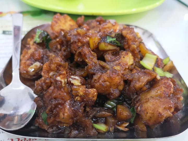 photo of Greenleaf Cafe Pte Ltd Gobi Manchurian shared by @mikebroadhead on  02 Feb 2020 - review