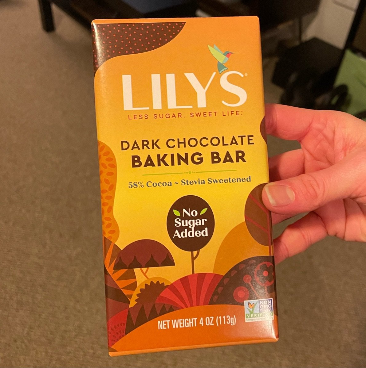 Lily's Dark Chocolate Baking Bar Reviews abillion