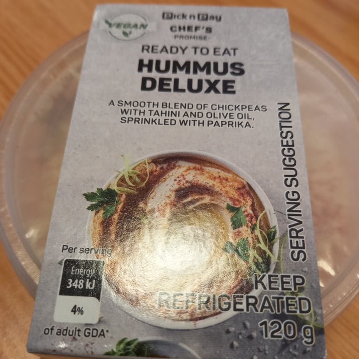 photo of Pick n Pay Hummus Deluxe shared by @colleenc on  29 Sep 2021 - review