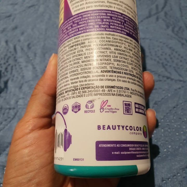 review photo of Soul Power Brasil Shampoo Low Bubble shared by @personalmissabrina on 01 Feb 2022 - review