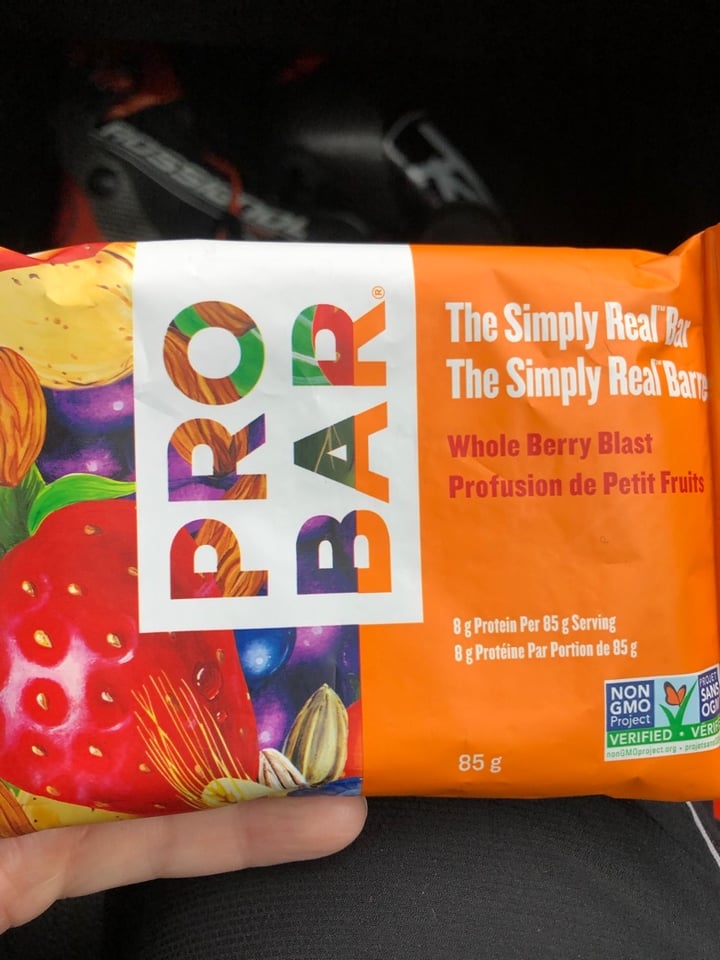 photo of ProBar Wholeberry Blast shared by @yumi on  30 Dec 2019 - review