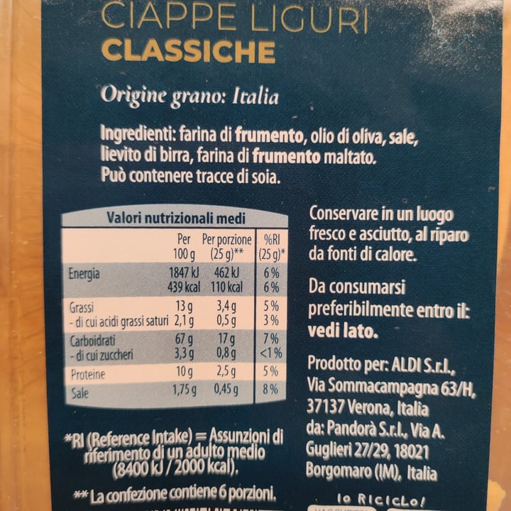 review photo of Regione che vai Ciappe liguri classiche shared by @vegvegvegveg on 01 Dec 2022 - review