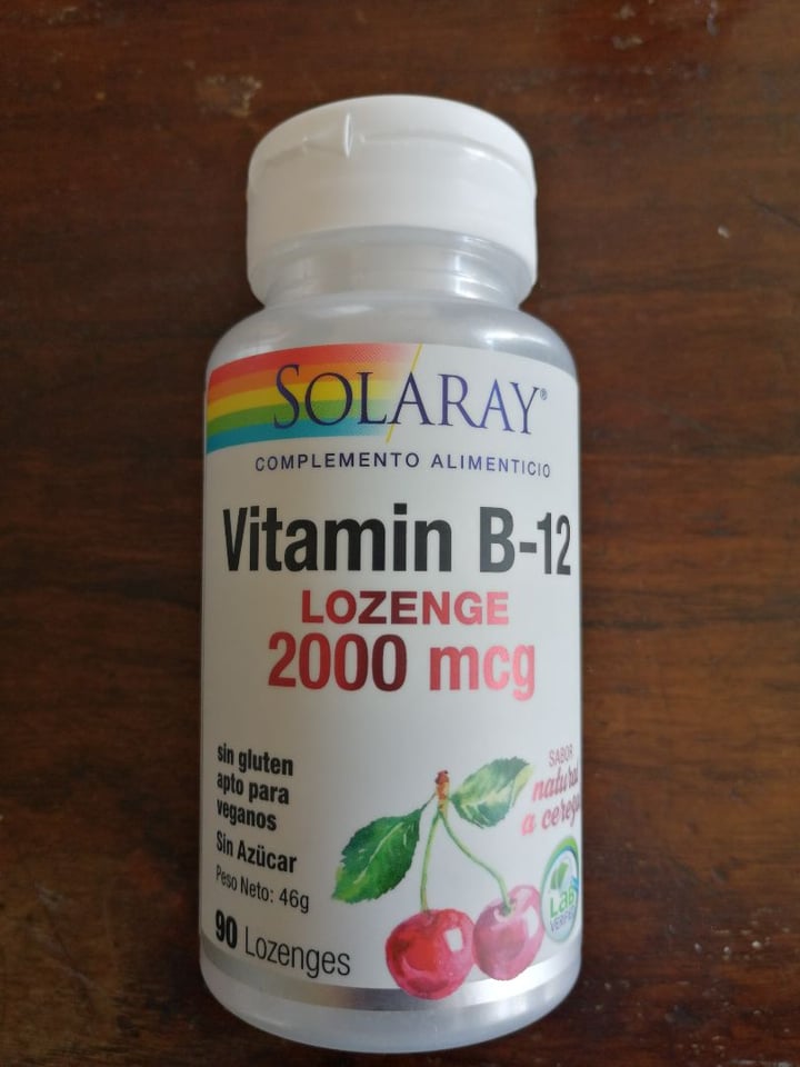 photo of Solaray Vitamin B-12 shared by @ninda on  01 Apr 2020 - review