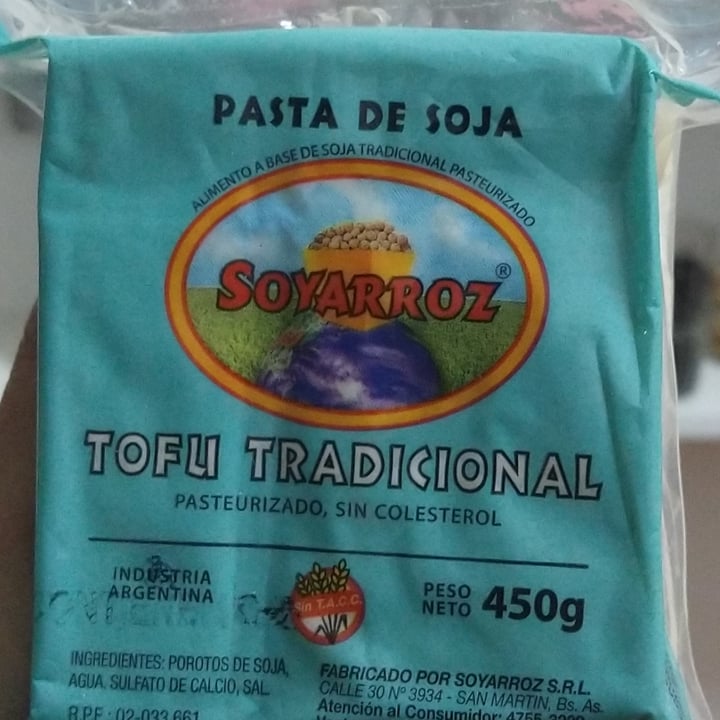 photo of Soyarroz Tofu Tradicional shared by @brendaelianne on  07 Nov 2020 - review