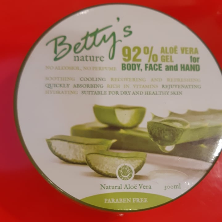 review photo of Betty’s nature Gel Aloé Vera shared by @lola61 on 16 May 2020 - review