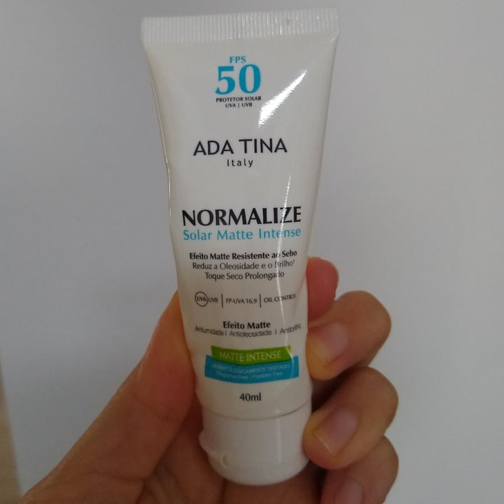 review photo of Ada tina Protetor Solar Normalize Solar Matte Intense shared by @amelita on 17 Apr 2022 - review