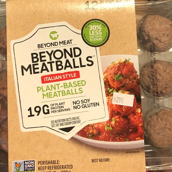 review photo of Beyond Meat Beyond Meatballs Italian Style shared by @creasy on 05 Dec 2021 - review