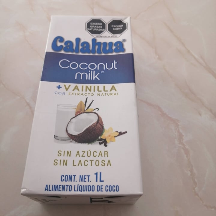 photo of Calahua Coconut Milk + Vainilla shared by @verolu on  02 Aug 2021 - review