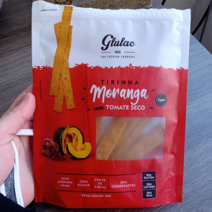 photo of Glulac Tirinhas de Moranga com Tomate Seco shared by @flaviamaggionii on  11 Jun 2022 - review