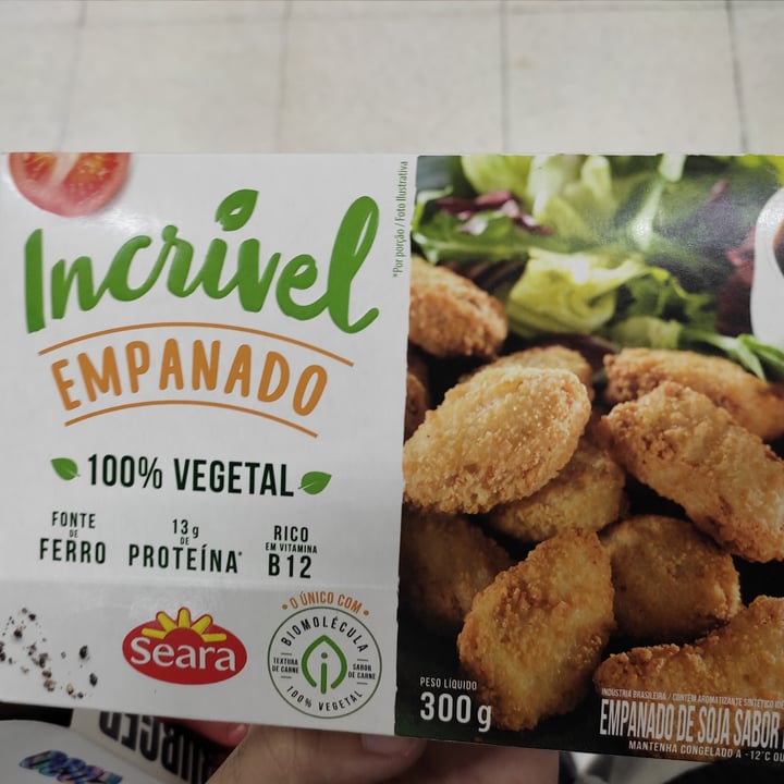 review photo of Incrível - Seara Empanado de Frango shared by @josedarival on 09 May 2022 - review